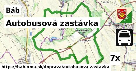 Autobusová zastávka, Báb