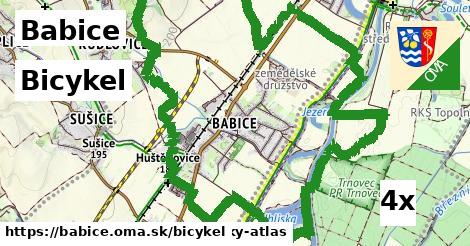 bicykel v Babice