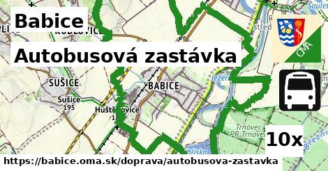 Autobusová zastávka, Babice