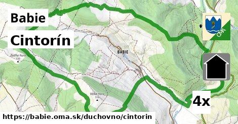 Cintorín, Babie