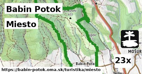 Miesto, Babin Potok