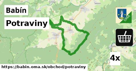 Potraviny, Babín