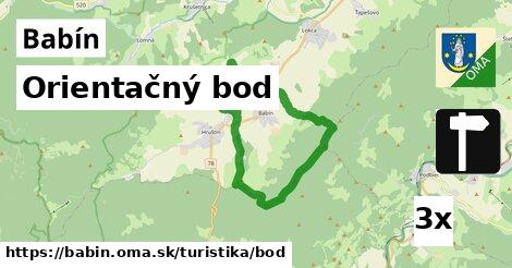 Orientačný bod, Babín