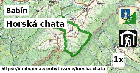 Horská chata, Babín