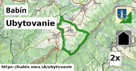 ubytovanie v Babín