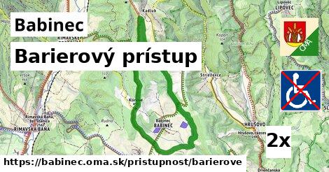 Barierový prístup, Babinec