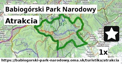 Atrakcia, Babiogórski Park Narodowy