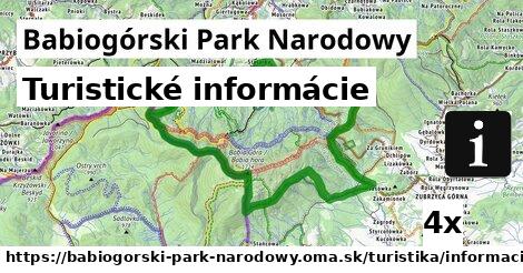 Turistické informácie, Babiogórski Park Narodowy