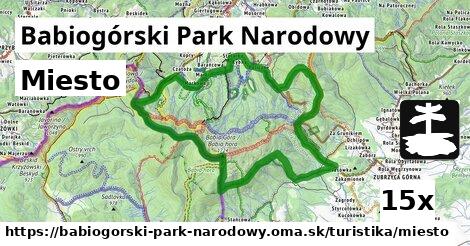 Miesto, Babiogórski Park Narodowy