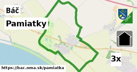 pamiatky v Báč