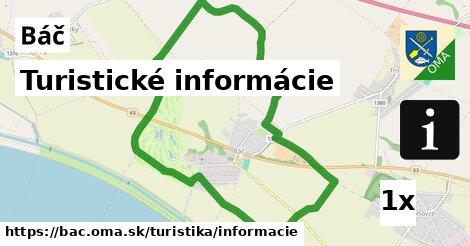 Turistické informácie, Báč