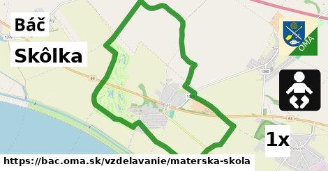 Skôlka, Báč