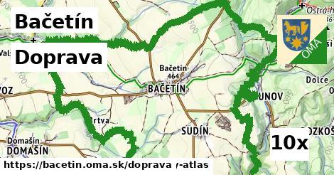 doprava v Bačetín