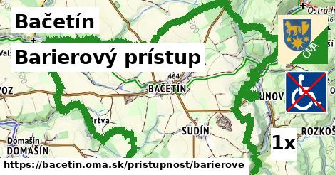 Barierový prístup, Bačetín