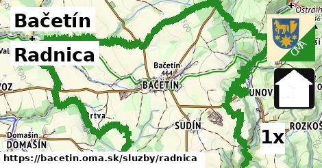 Radnica, Bačetín