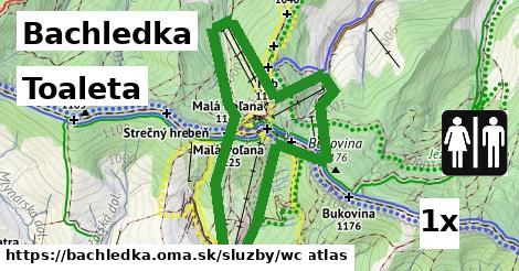 Toaleta, Bachledka
