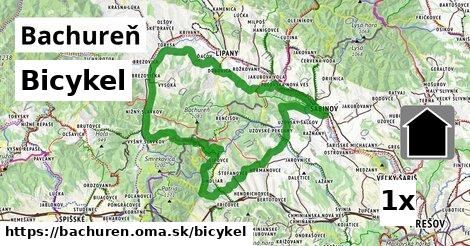 bicykel v Bachureň