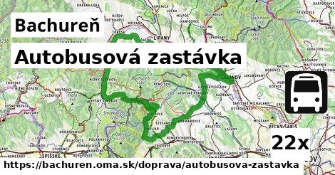 Autobusová zastávka, Bachureň