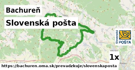 Slovenská pošta, Bachureň