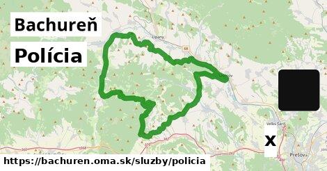 Polícia, Bachureň