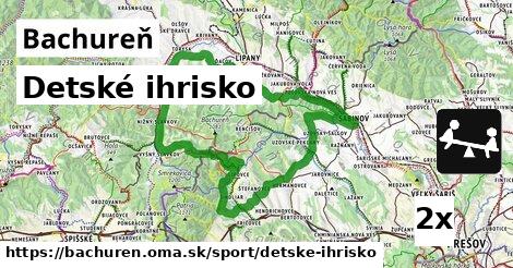 Detské ihrisko, Bachureň