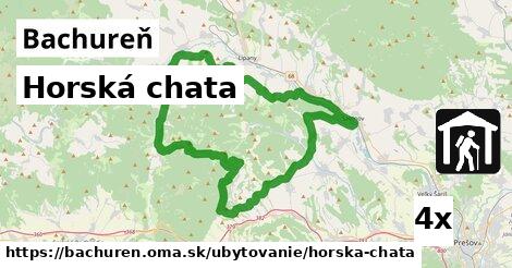 Horská chata, Bachureň