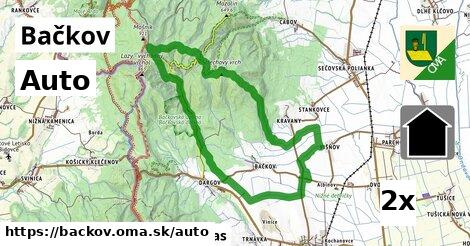 auto v Bačkov