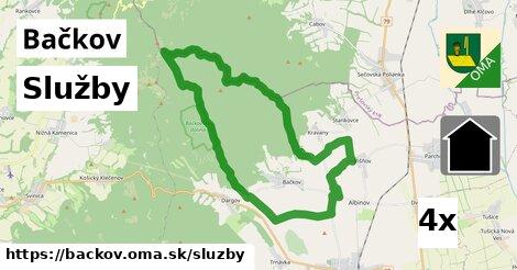 služby v Bačkov