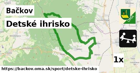 Detské ihrisko, Bačkov