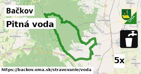 Pitná voda, Bačkov