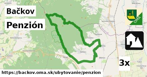 Penzión, Bačkov