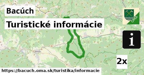 Turistické informácie, Bacúch