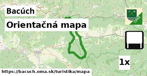 Orientačná mapa, Bacúch