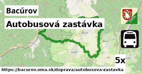 Autobusová zastávka, Bacúrov