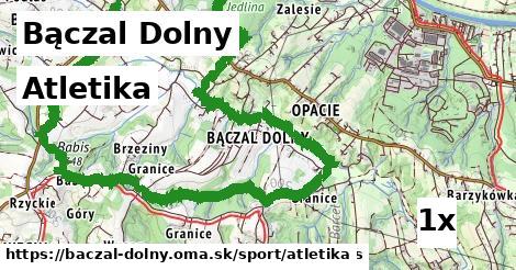 Atletika, Bączal Dolny