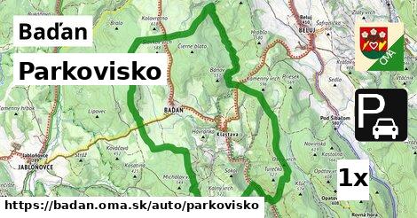 Parkovisko, Baďan