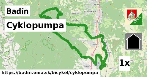 Cyklopumpa, Badín