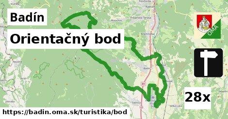 Orientačný bod, Badín