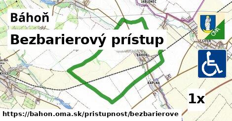 Bezbarierový prístup, Báhoň