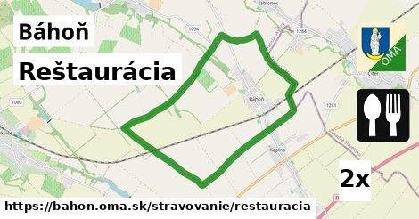 Reštaurácia, Báhoň