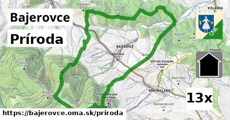 príroda v Bajerovce