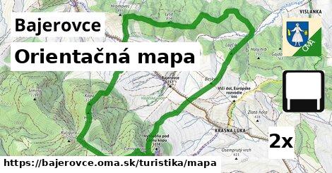 Orientačná mapa, Bajerovce