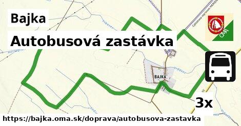 Autobusová zastávka, Bajka