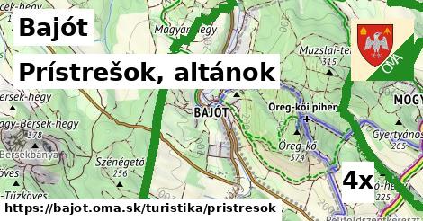 Prístrešok, altánok, Bajót