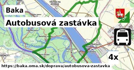 Autobusová zastávka, Baka