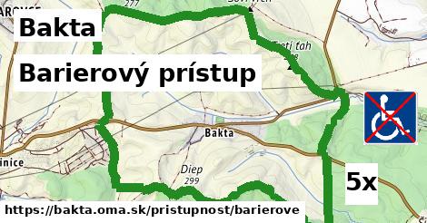 barierový prístup v Bakta