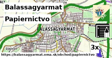 papiernictvo v Balassagyarmat