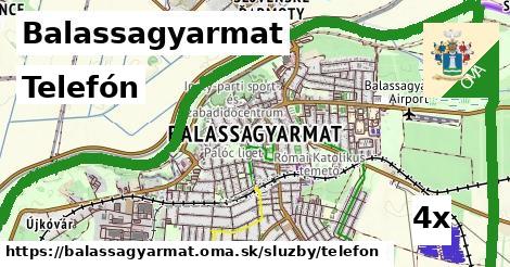 telefón v Balassagyarmat