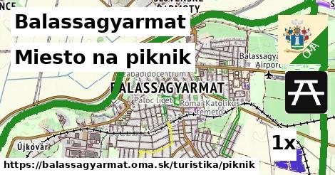 Miesto na piknik, Balassagyarmat