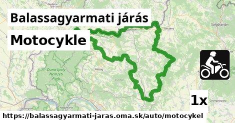 Motocykle, Balassagyarmati járás